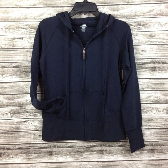 Dickies Girl Jackets & Blazers - Dickies Girl Fleece Dark Navy Jacket Dickies Girl Juniors Size X-Large Zip Front